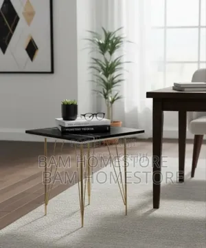 Black Marble Top Table (40*50cm)