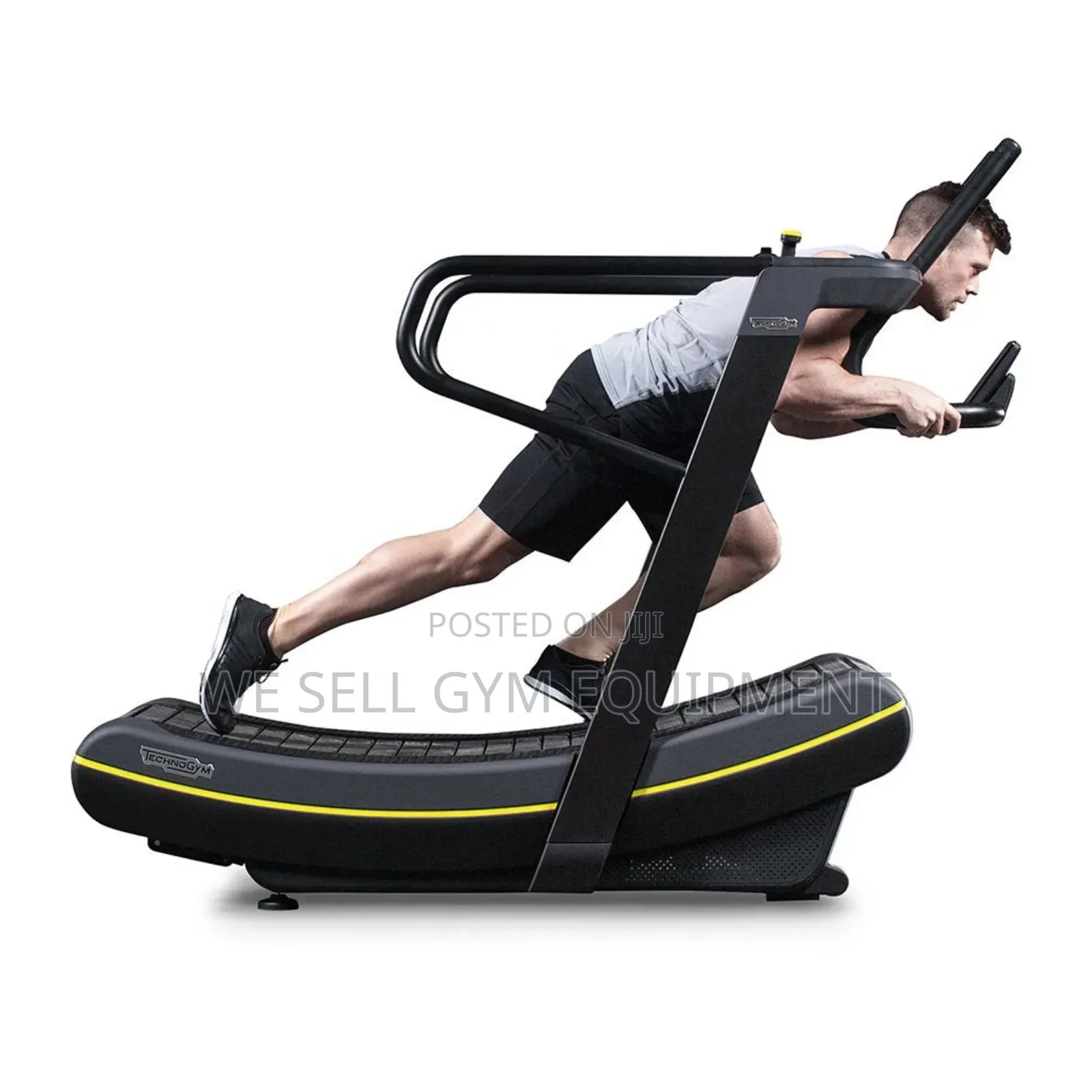 Curved Treadmill Does Not Use Electricity
