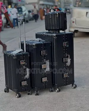 Black 4pcs-One Set Strong Bag