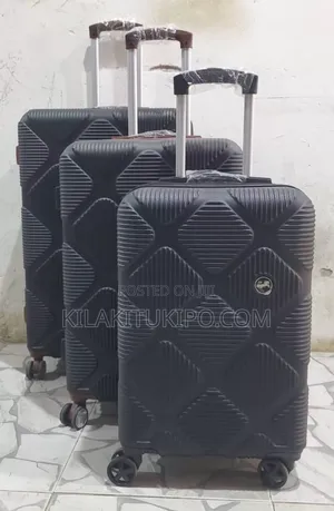 Full Black Plastic Bag 3pcs Set