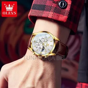 Olevs Watch / Mkanda Wa Ngozi