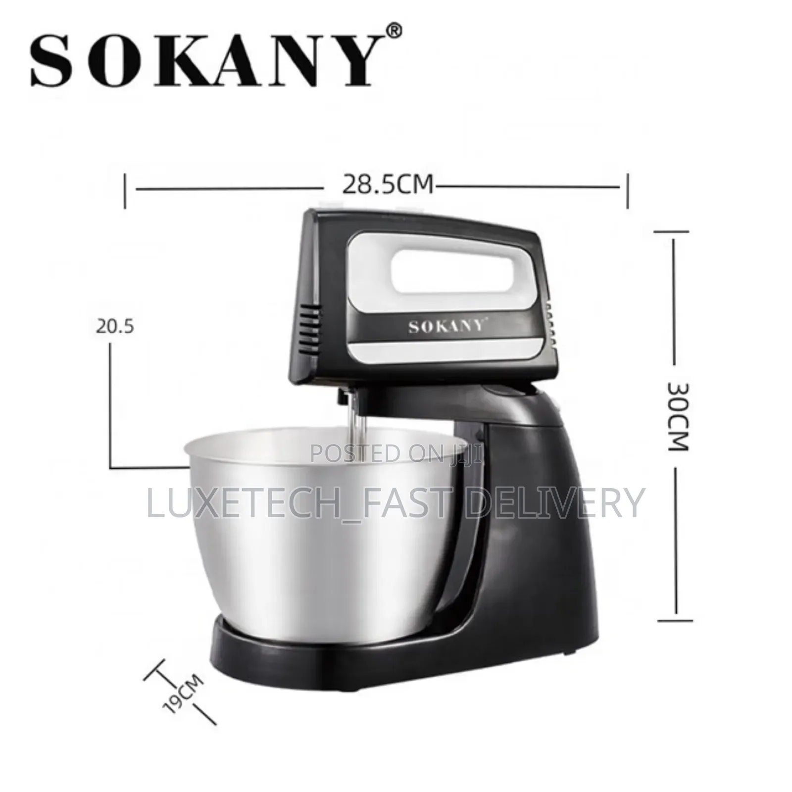 Sokany Cx-6622 Mini Stand Mixer 3.5 Liters (Small)