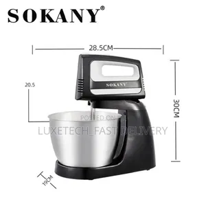 Sokany Cx-6622 Mini Stand Mixer 3.5 Liters (Small)