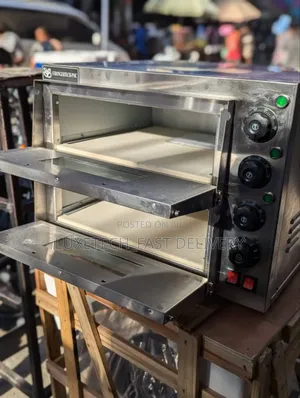 Commercial Double-Deck Electric Pizza Oven
