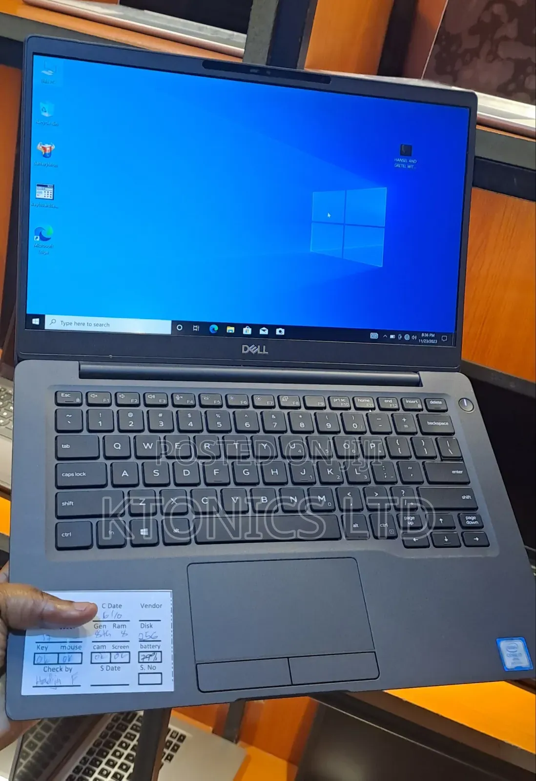 Laptop Dell Latitude 7300 8GB Intel Core I7 SSD 256GB