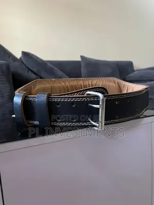 Gym Leather Weight Lifting Belt