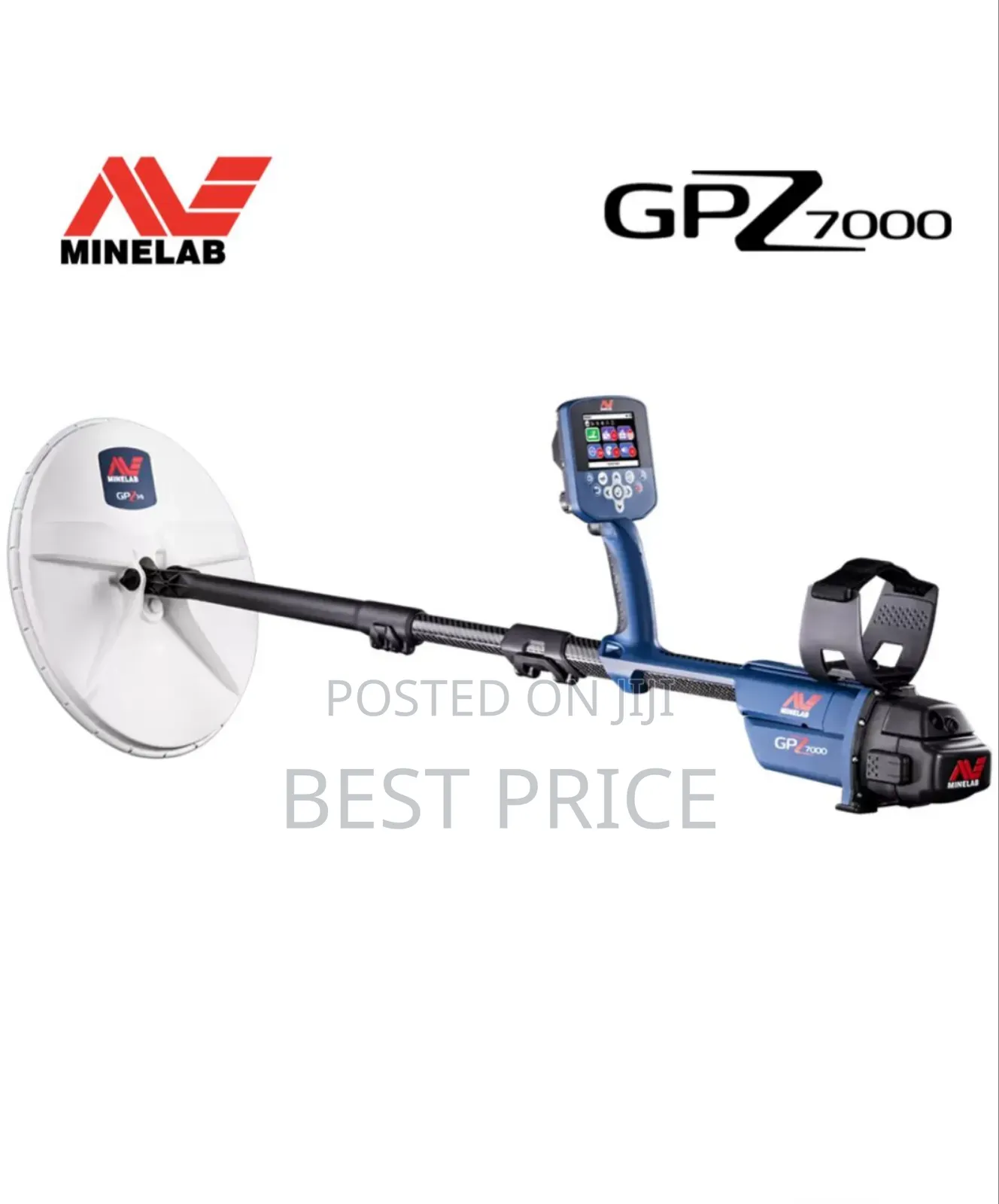 Minelab Gpz 7000 All Terrain Gold Metal Detector Zvt Technology