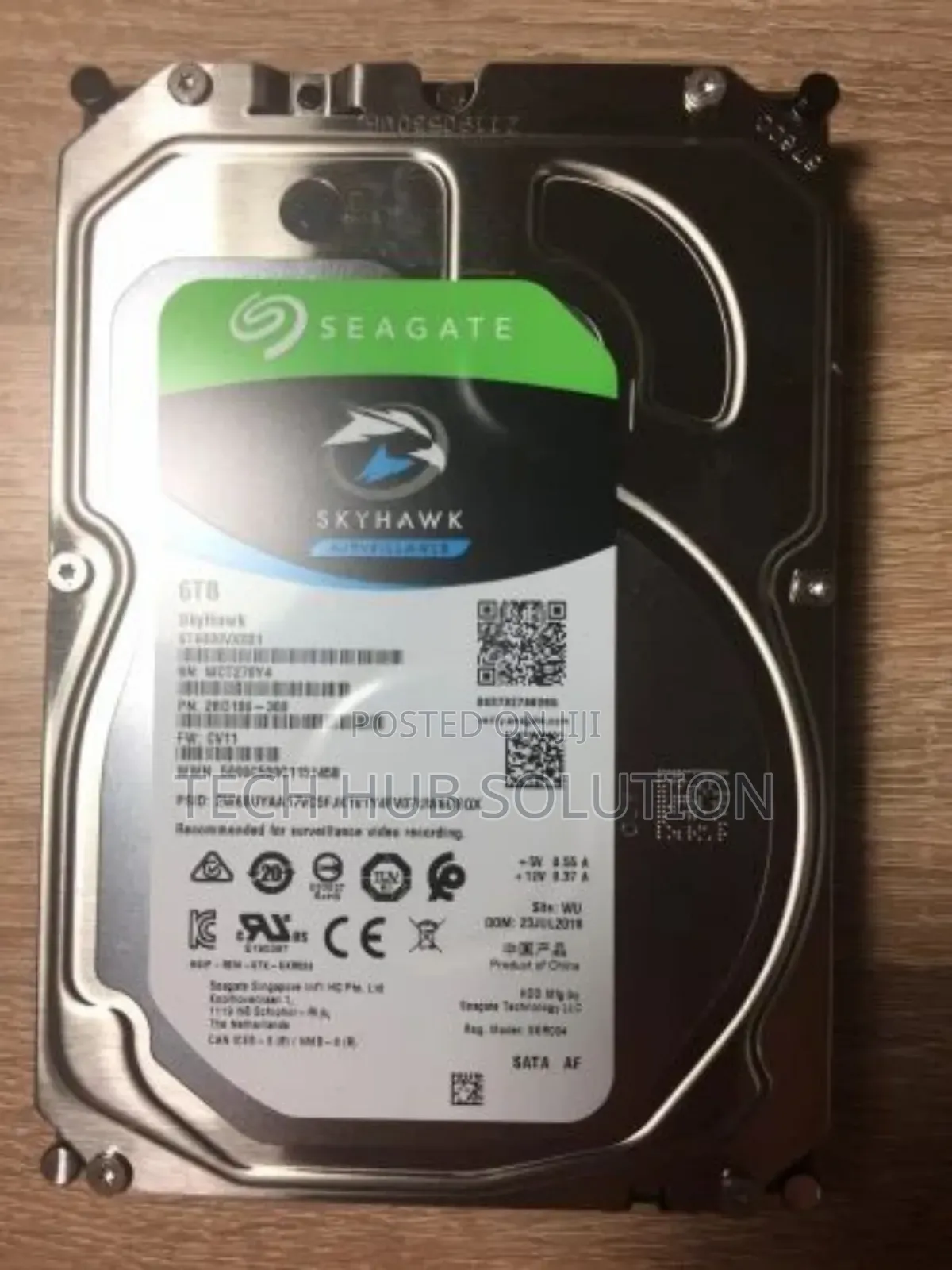 Seagate Sata 6tb Hdd( Hard Drive )