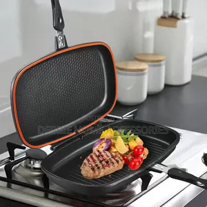 Non-Stick Multi-Usage Double Grill Pan