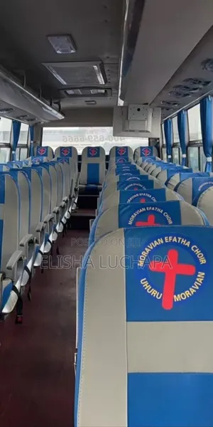 Yutong Sightseeing Bus 2019 Blue