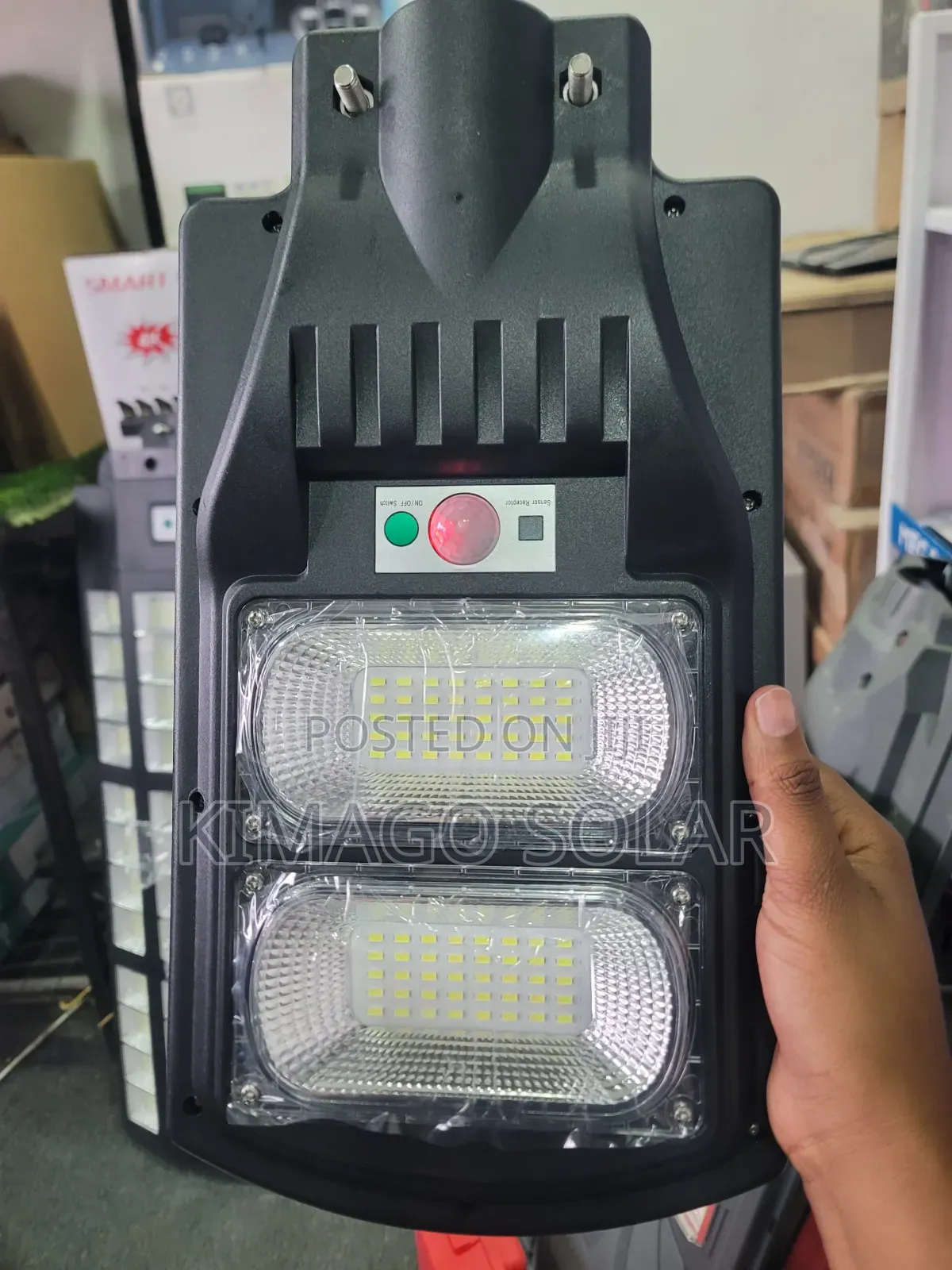Solar Street Light 100w Mwanga Mkali Bila Umeme