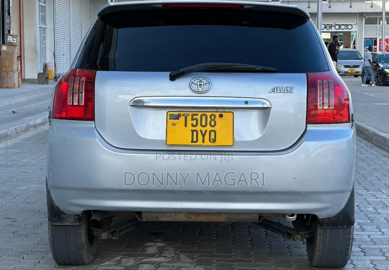 Toyota Allex 2004 Silver