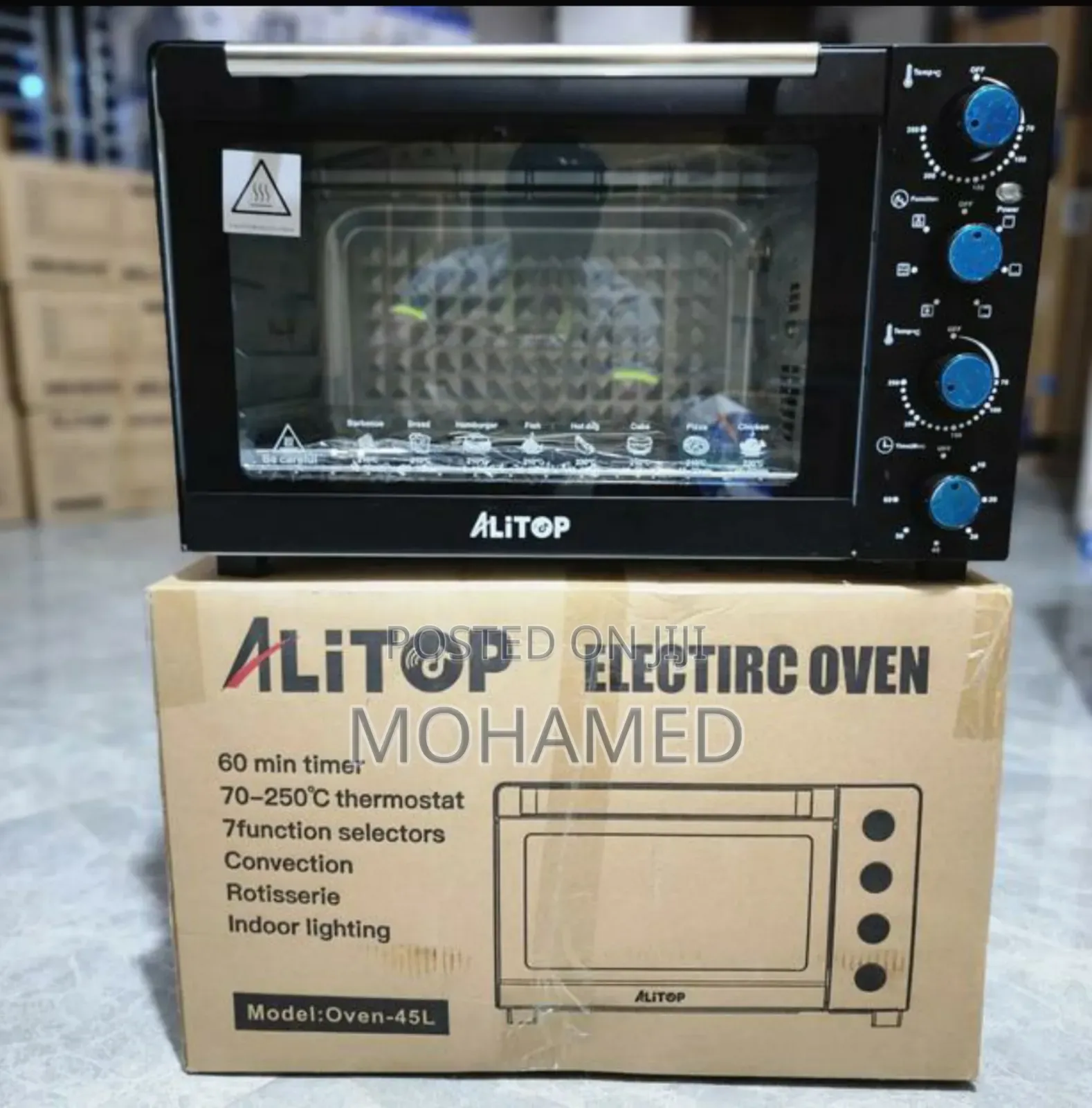 Oven Kubwa Nakisasa Lita 48