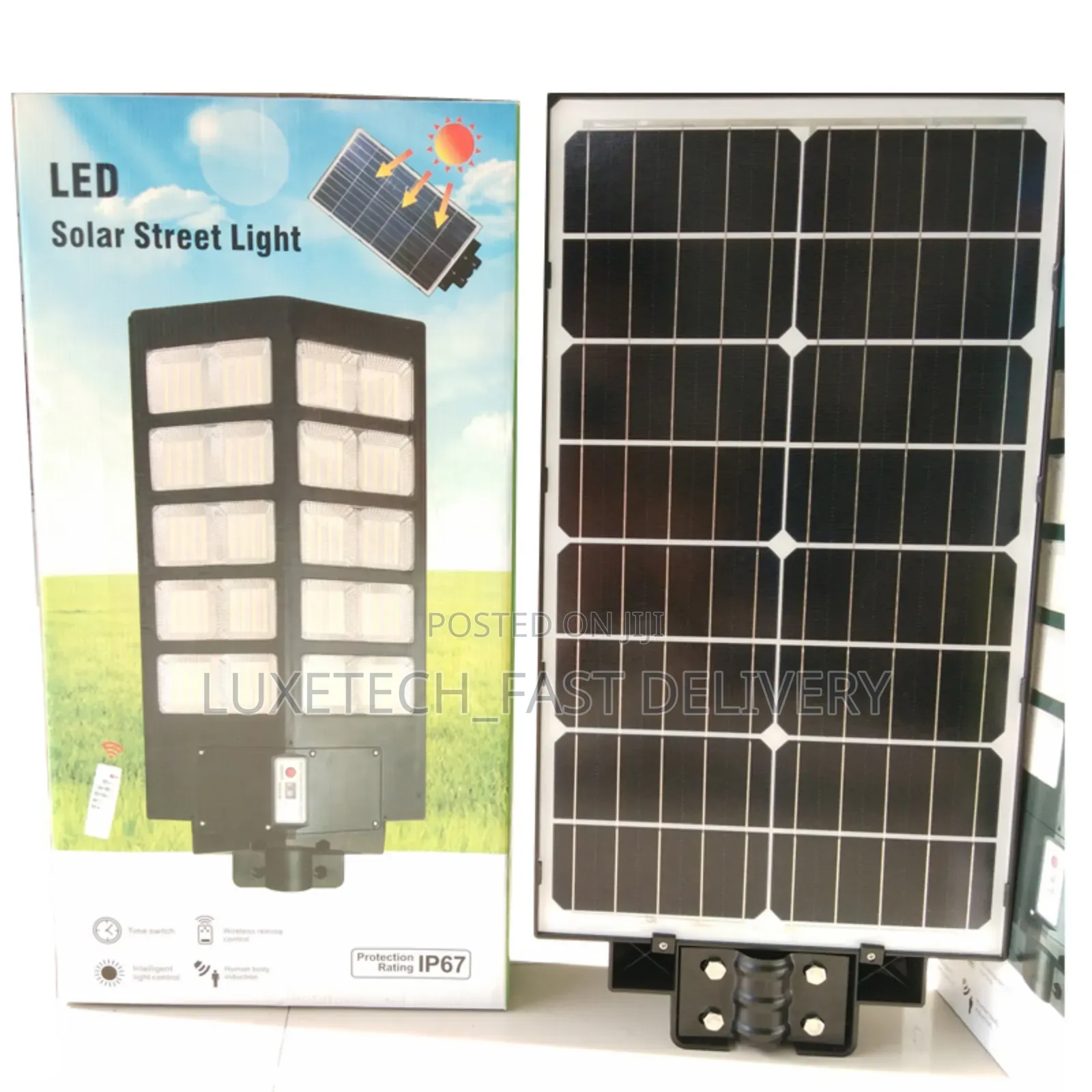 Led Solar Powered Street Light 600 Watts