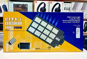 City Led Solar Light 2400w - High Brightness