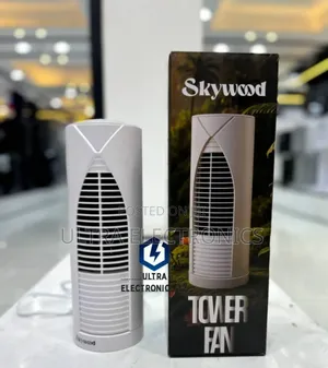 Skywood Tower Fan 42 Inch Upepo Usio Umiza Kifua Nzuri Hata Kwa Watoto