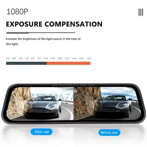 Full-Size Starlight Night Vision Mirror Camera