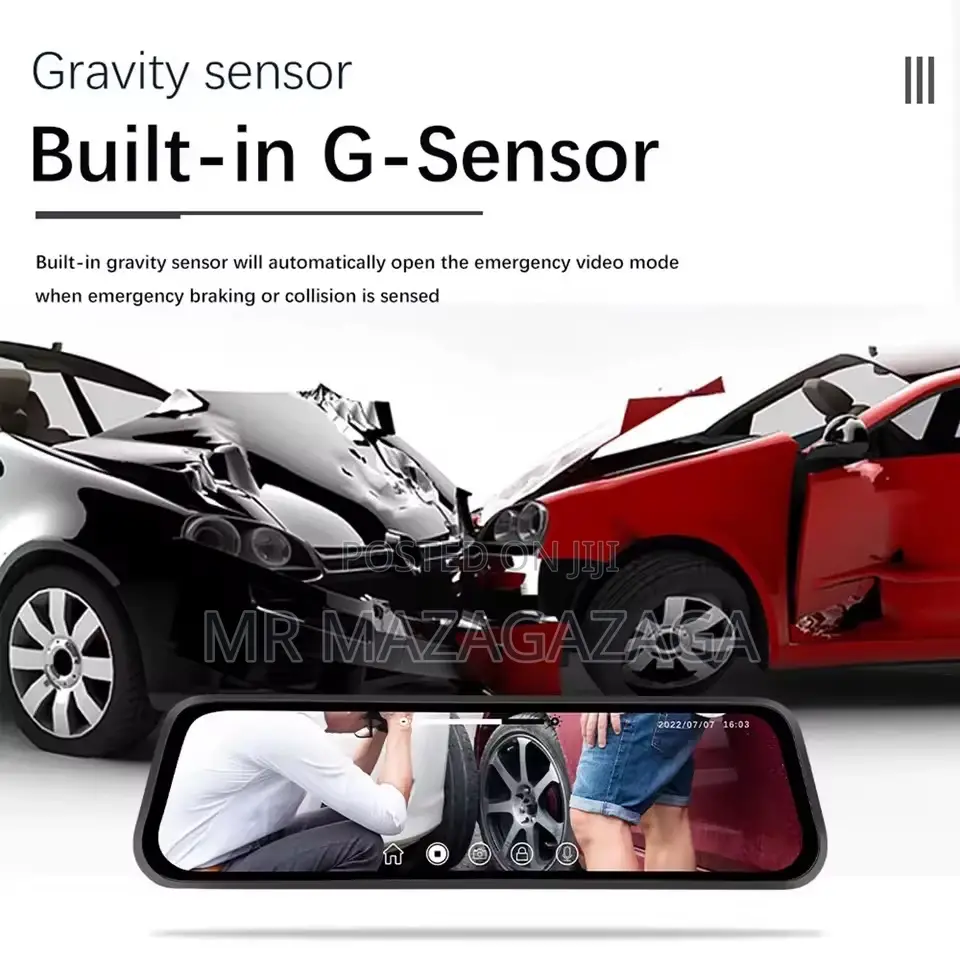 Full-Size Starlight Night Vision Mirror Camera