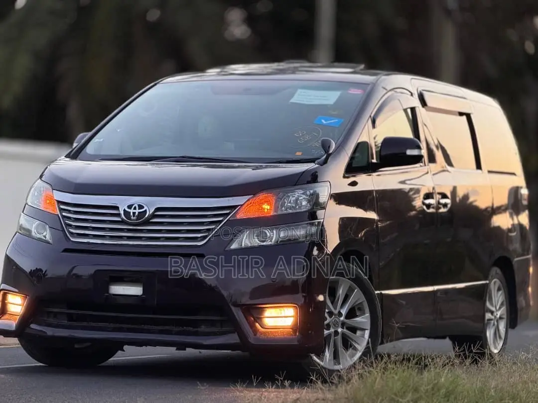 Toyota Vellfire 2009 Purple