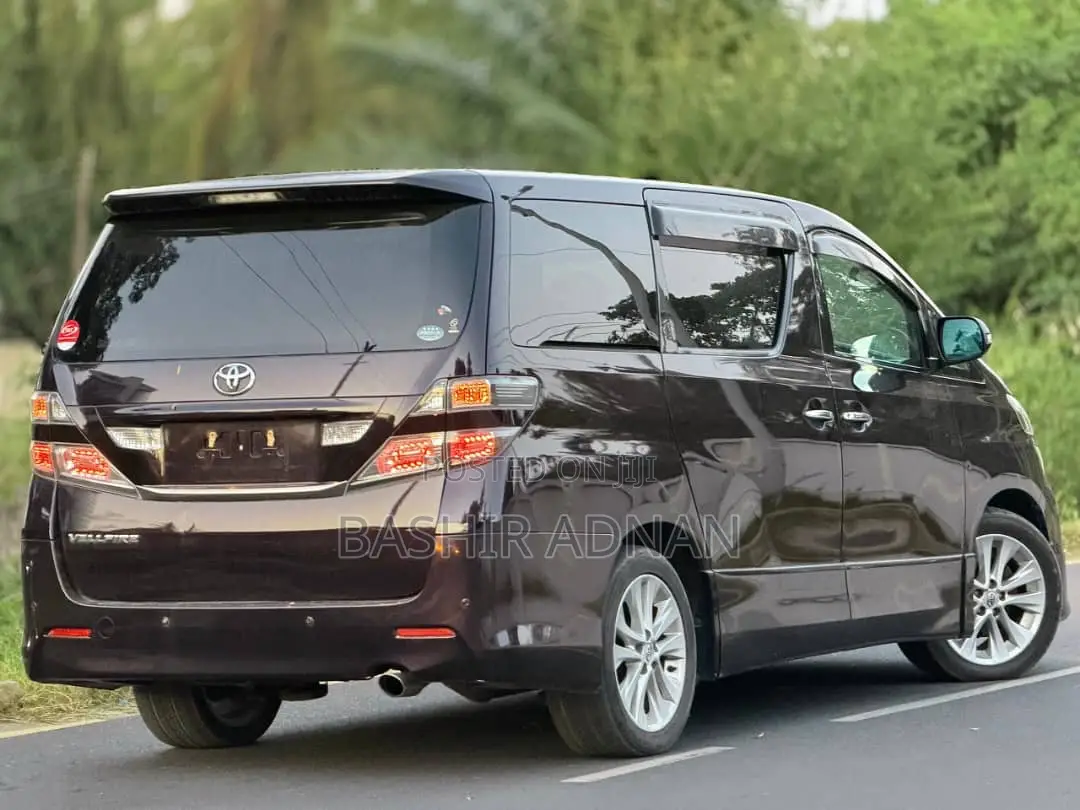 Toyota Vellfire 2009 Purple