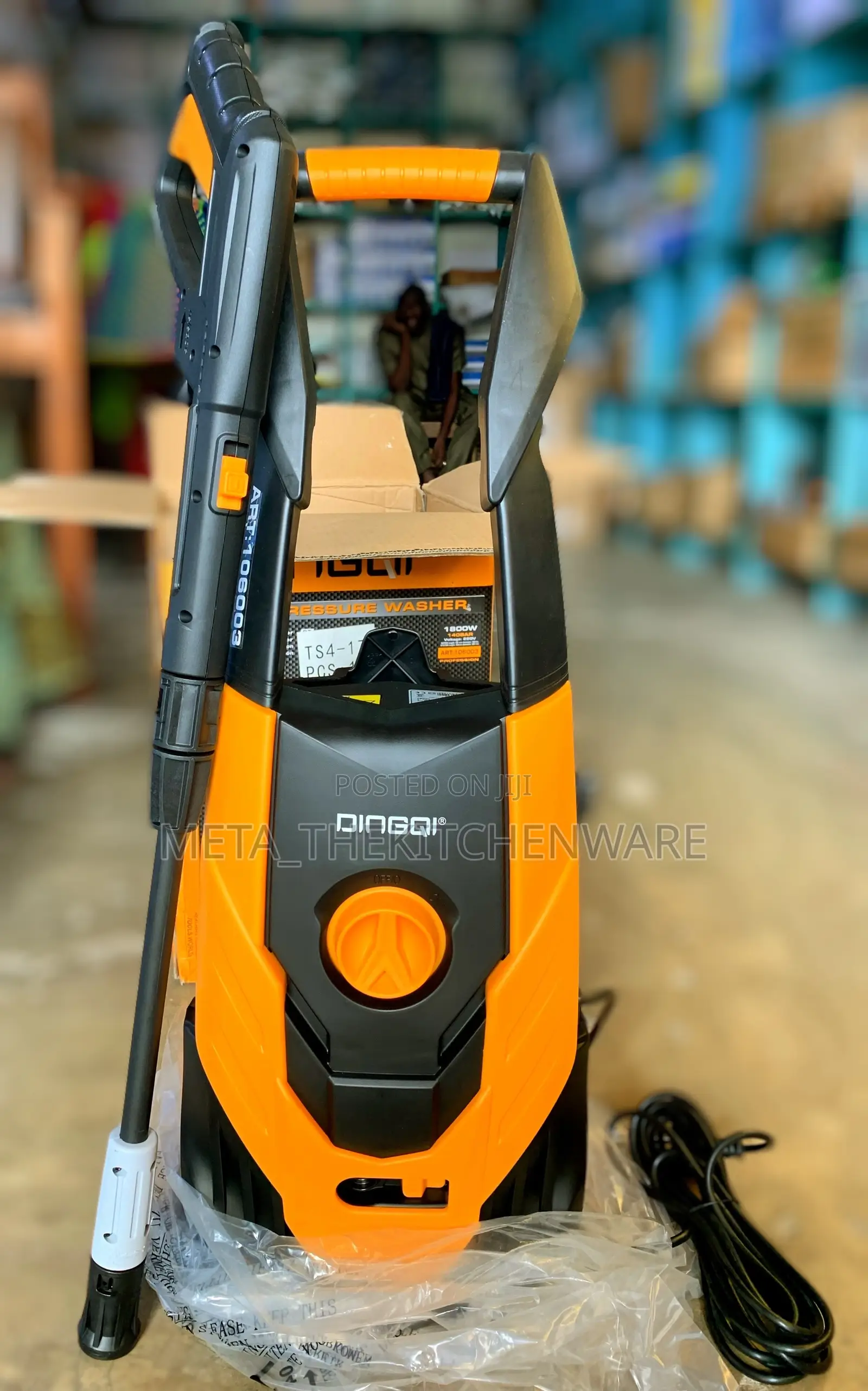 Dingqi Portable High Pressure Washer 140bar 1800w