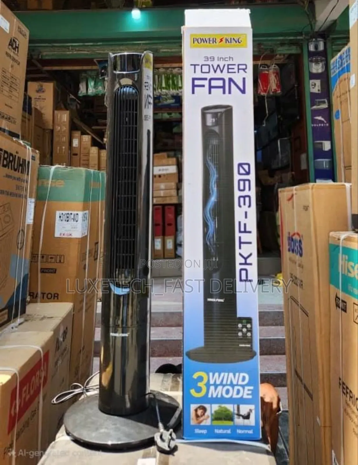 Power King 39-Inch Tower Fan