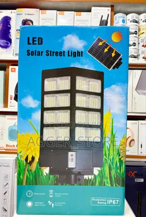 Led Solar Lights (Watts 1200 ) New