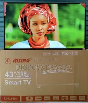 Rising Tv Double Glass 43 Inches