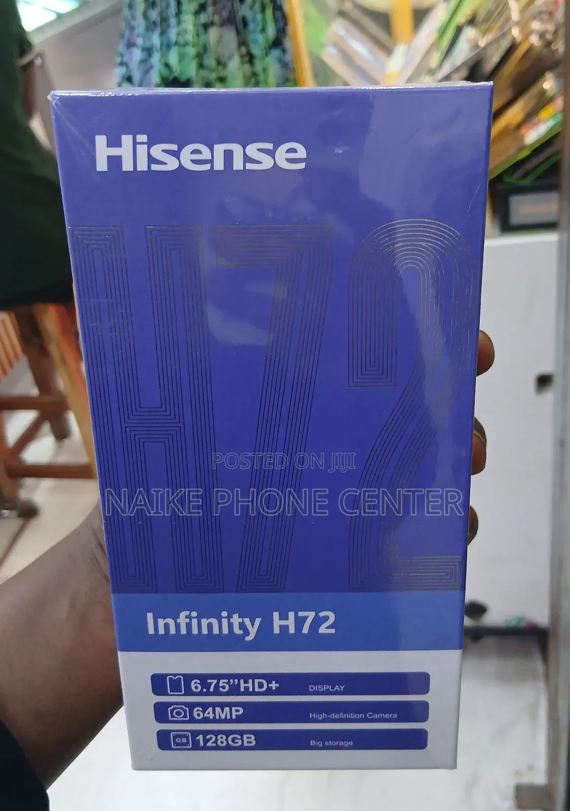 New Hisense E72 128 GB Black