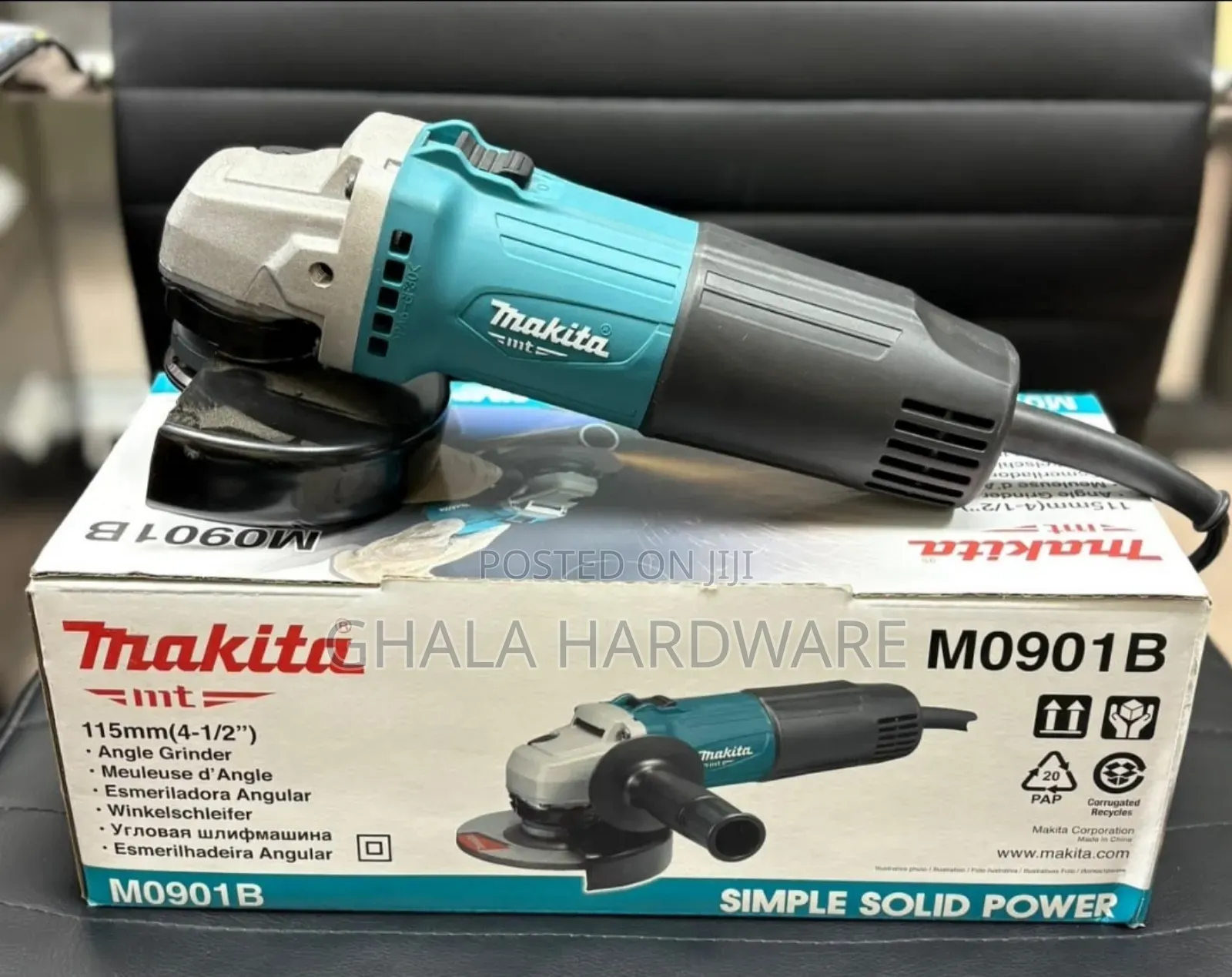 Makita Grinder Mt M0901b 4.5”