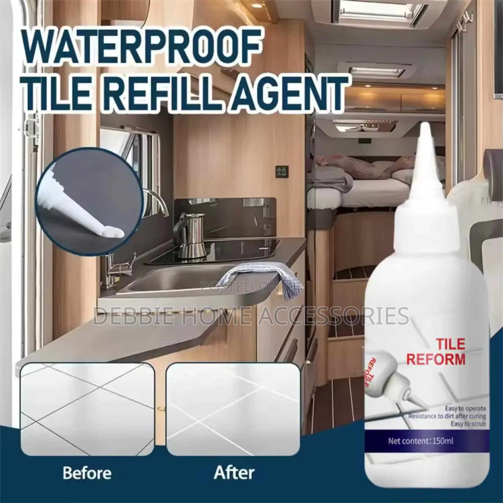 Waterproof Tile Refill Agent -280mls