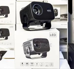 Smart Led Projector "1080hd" "120' Display Size" "Office Home Use"