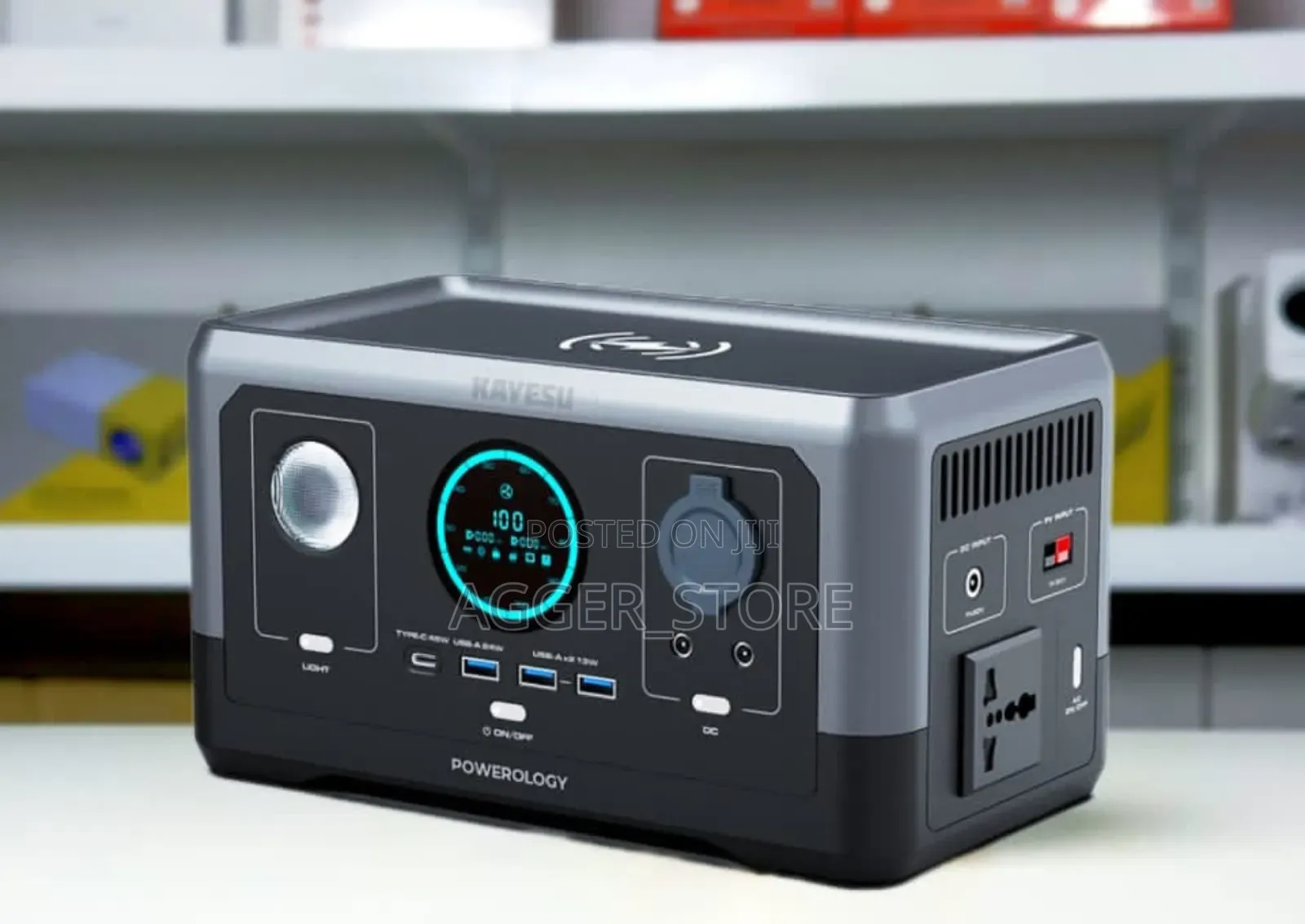 Powerology Charging Station 300w (76800mah)