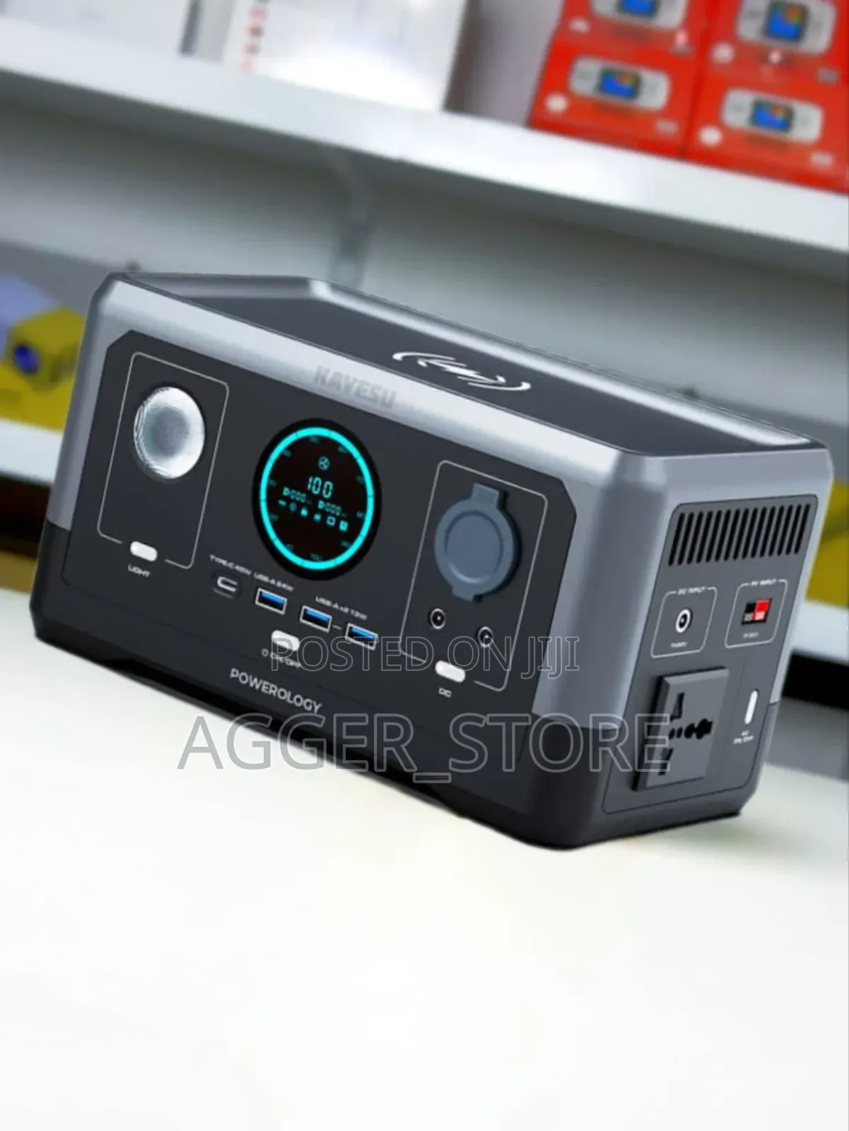 Powerology Charging Station 300w (76800mah)