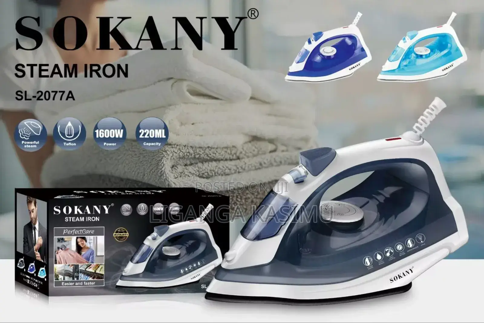 Sokany Steamer Iron