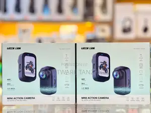 Green Lion Mini Action Camera, 1.5 Inches Screen Size, 120° Lens Angle