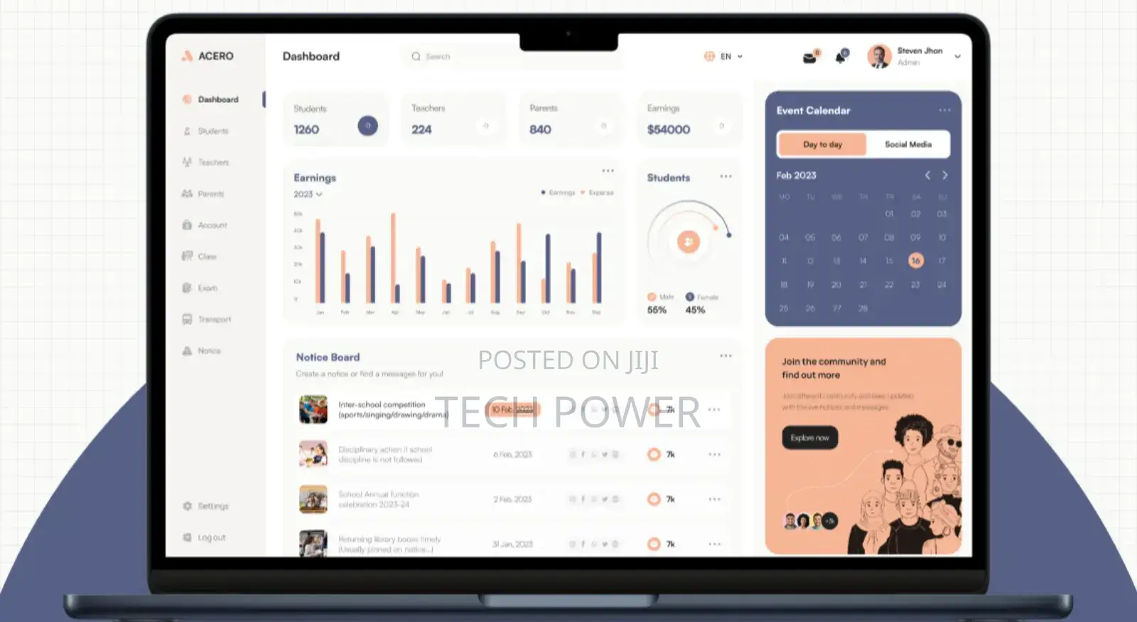 School Management System Software