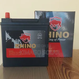 Rhino Battery Kwa Vitz, Passo, Demio 125,000 TZS