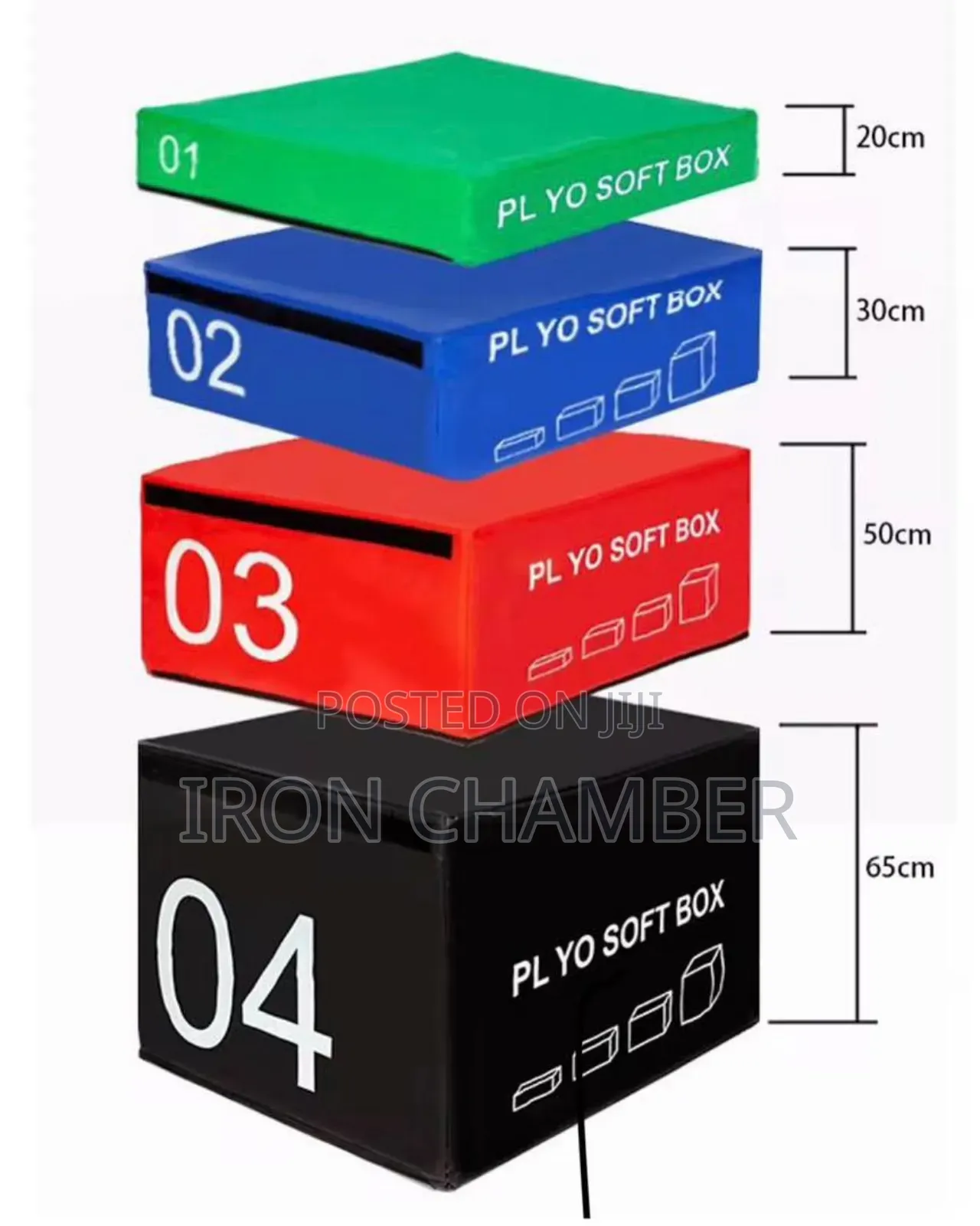 Plyometric Jump Box (4pcs)