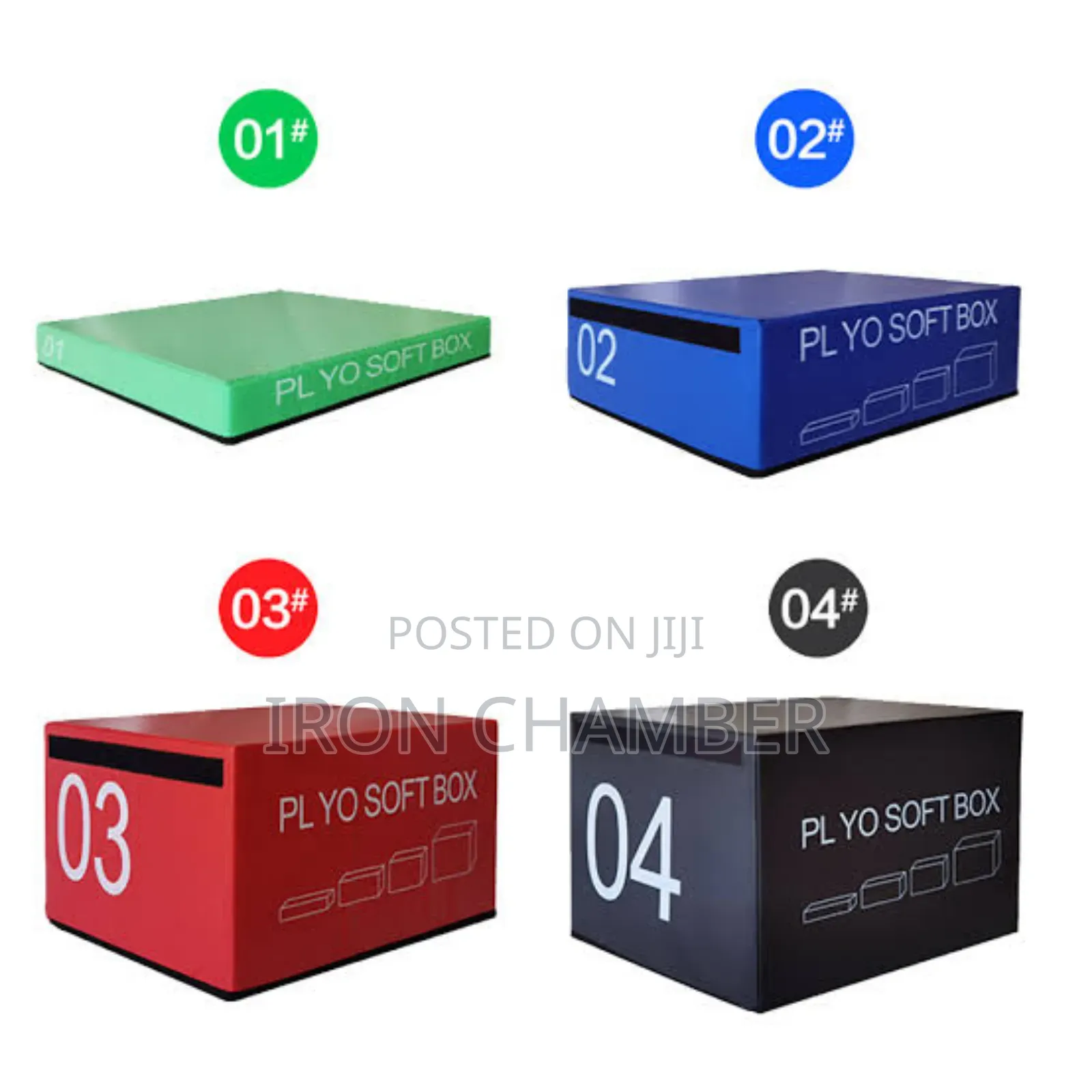 Plyometric Jump Box (4pcs)