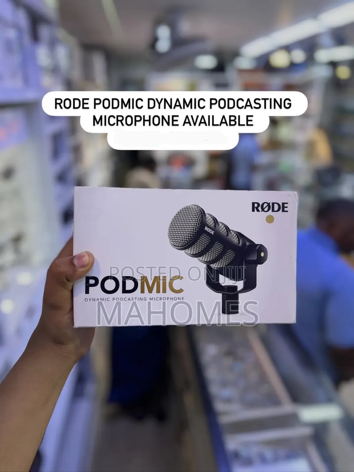 Rode Podmic Dynamic Podcasting Microphone Available