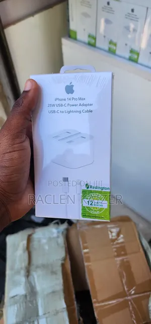 iPhone 25w Usb-C Power Adapter Usb-Cto Lightning Cable