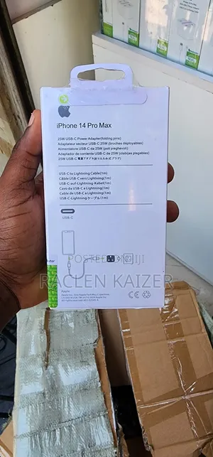 iPhone 25w Usb-C Power Adapter Usb-Cto Lightning Cable