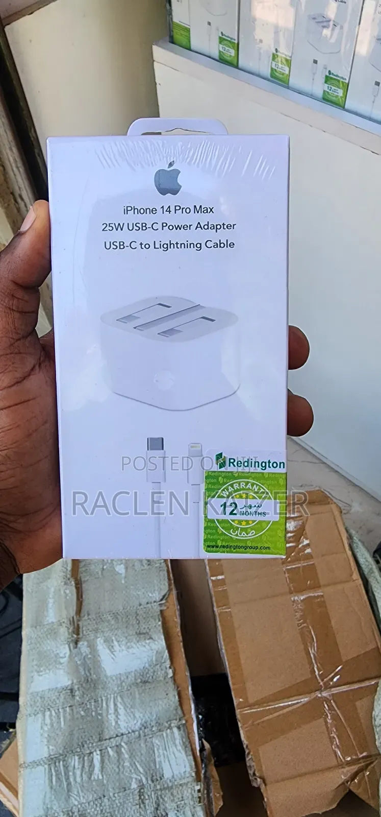 iPhone 25w Usb-C Power Adapter Usb-Cto Lightning Cable
