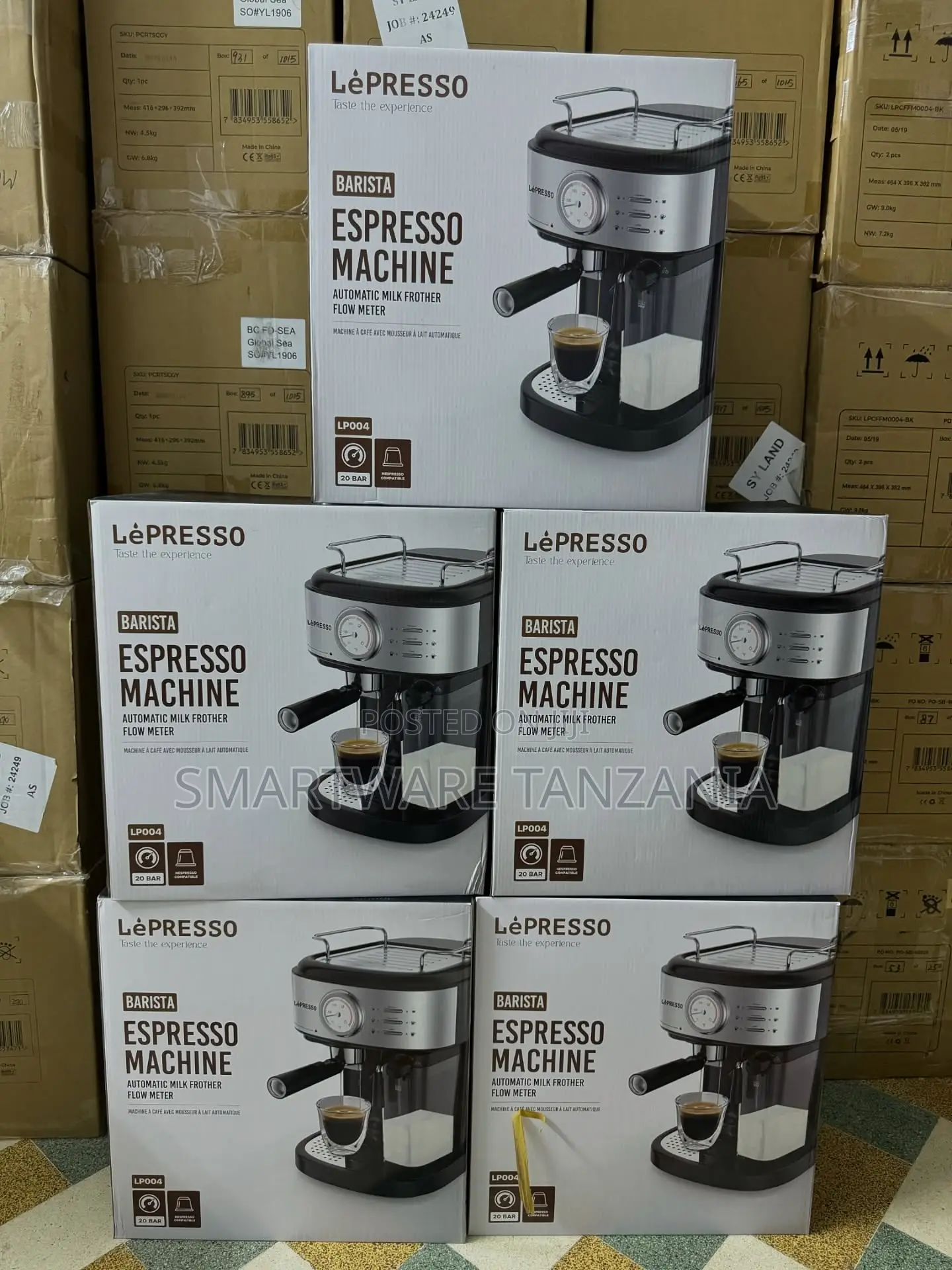 Lėpresso Barista Espresso Machine 20 Bar Coffee Maker