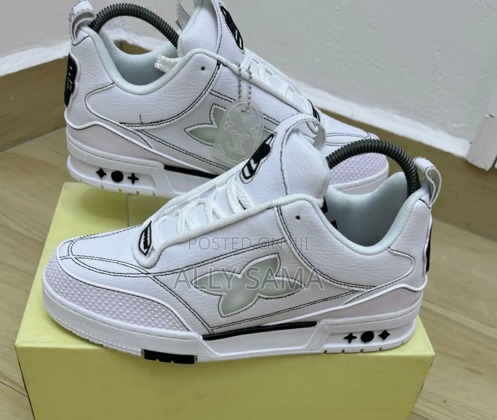 Men's Sneakers Louisvuitton Material Leather