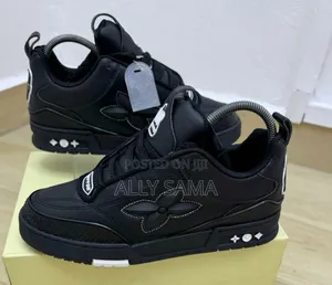 Men's Sneakers Louisvuitton Material Leather