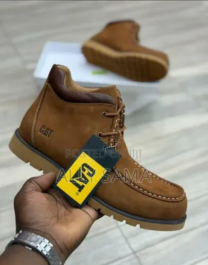 Men's Caterpillar Material Leather Super