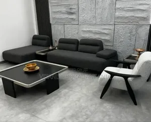 L Shaped Couch and Arm Chair
