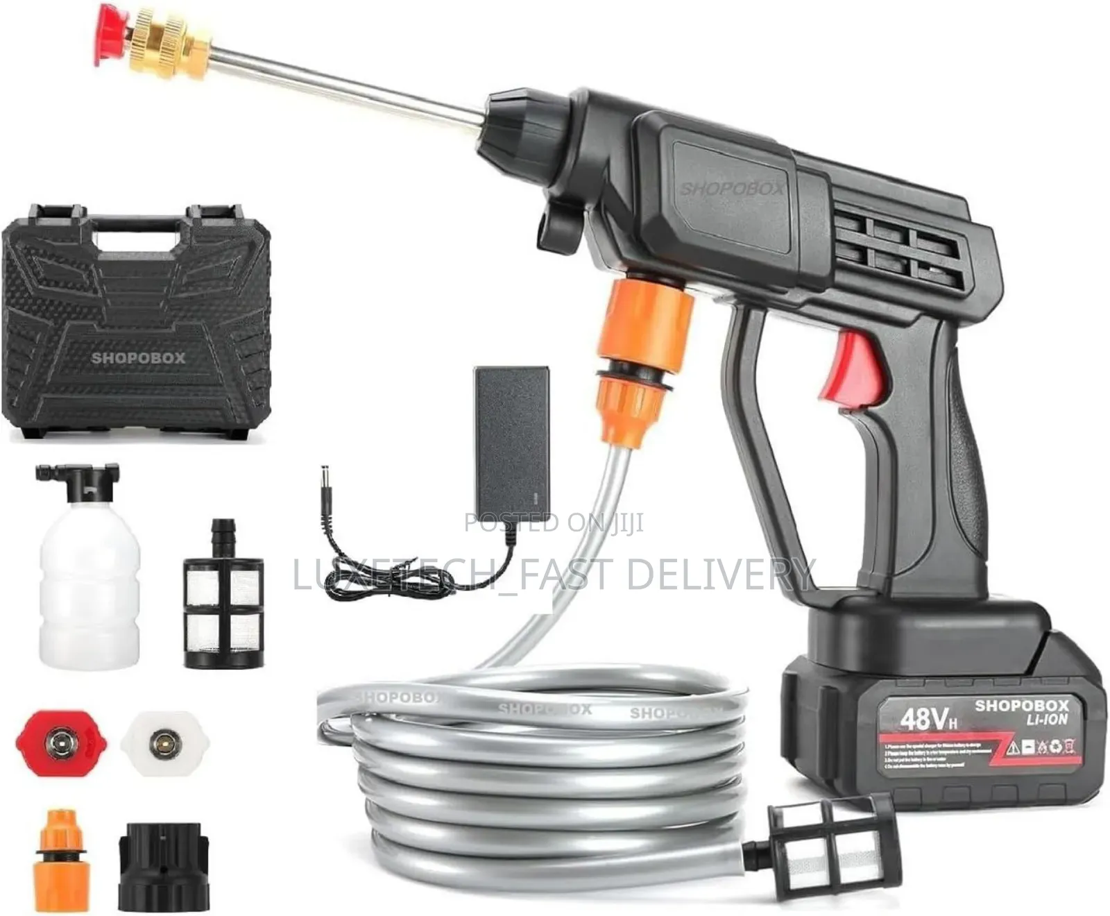 Cordless Battery Powered High-Pressure Washer